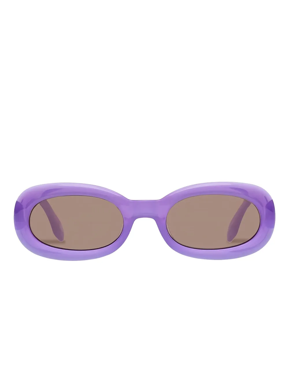 Le Specs Occhiali da sole Outta Trash ovali - Viola
