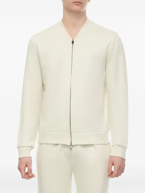 Corneliani long-sleeve zip-up cardigan 