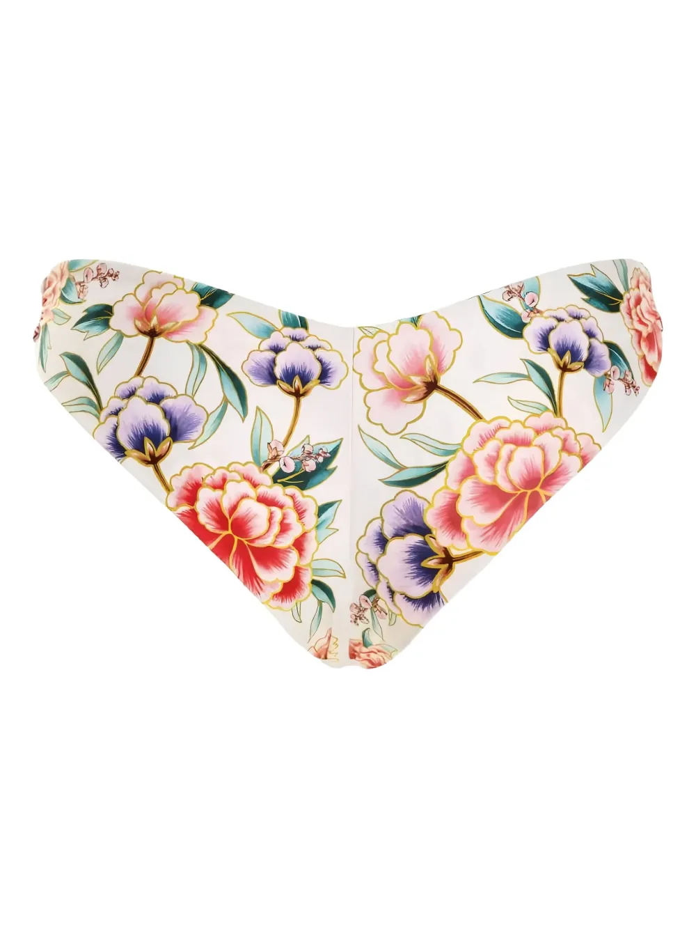 Agua Bendita Lola Floral Bottoms In White