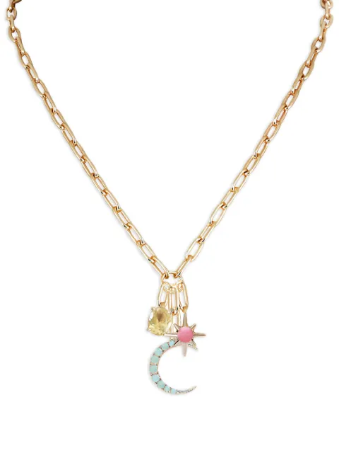ATELIER MON moon star necklace