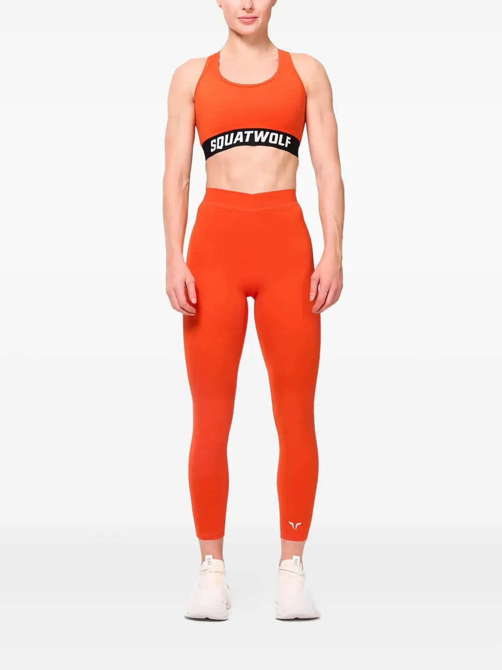 SQUATWOLF Wordmark sport-bh - Oranje