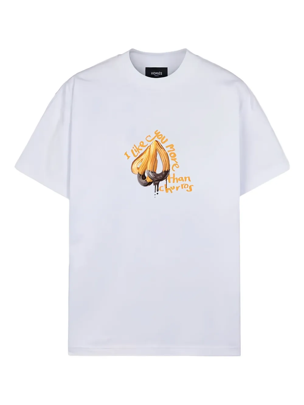 HOMIES MARBELLA Churros T-shirt met print Wit