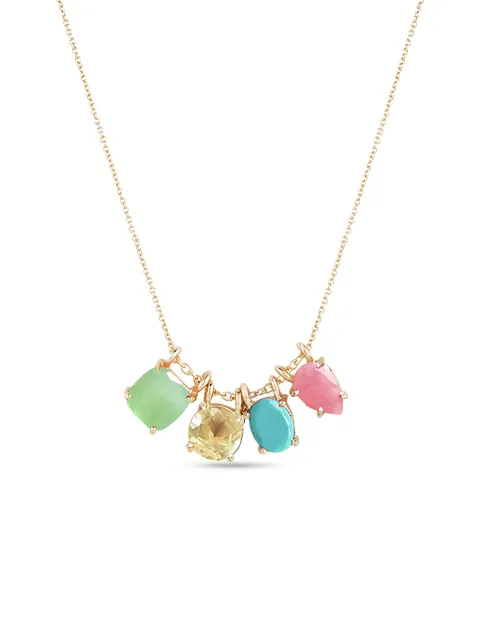 ATELIER MON four-stone necklace