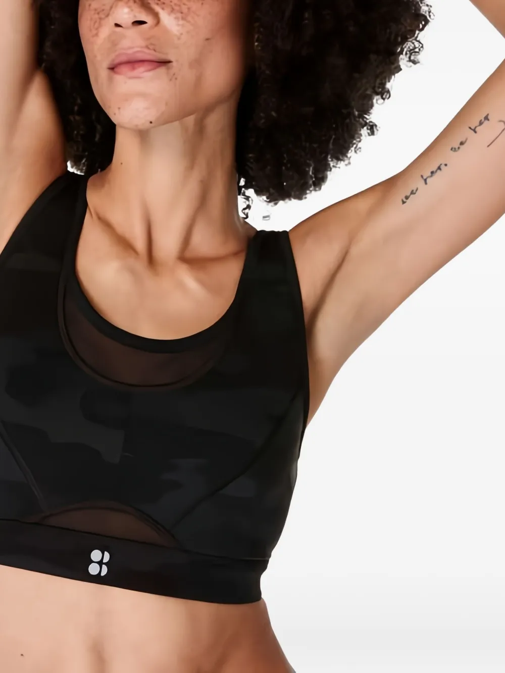 Sweaty Betty Power Icon Running Bra In Black