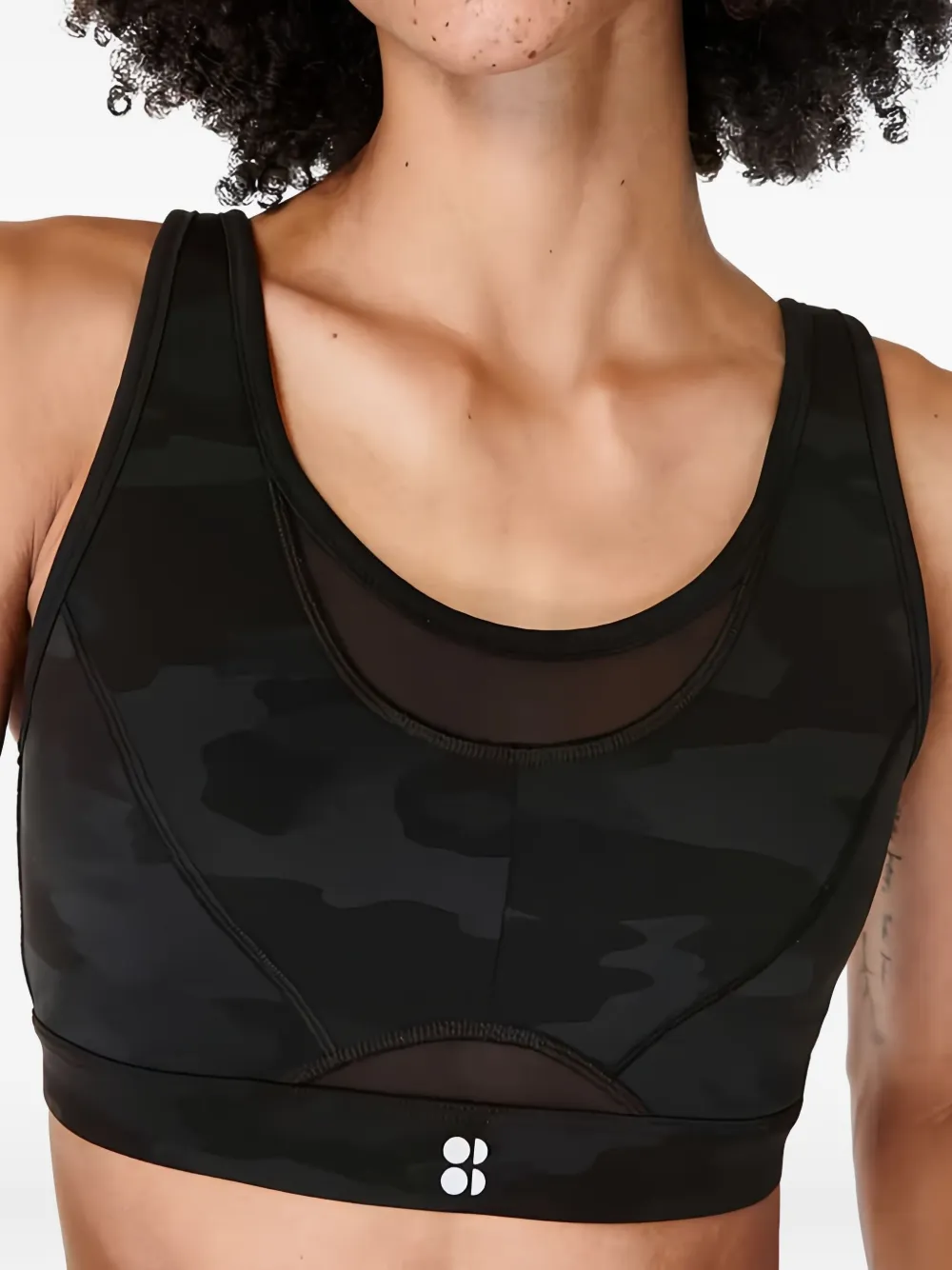 Sweaty Betty Power Icon Running Bra In Black