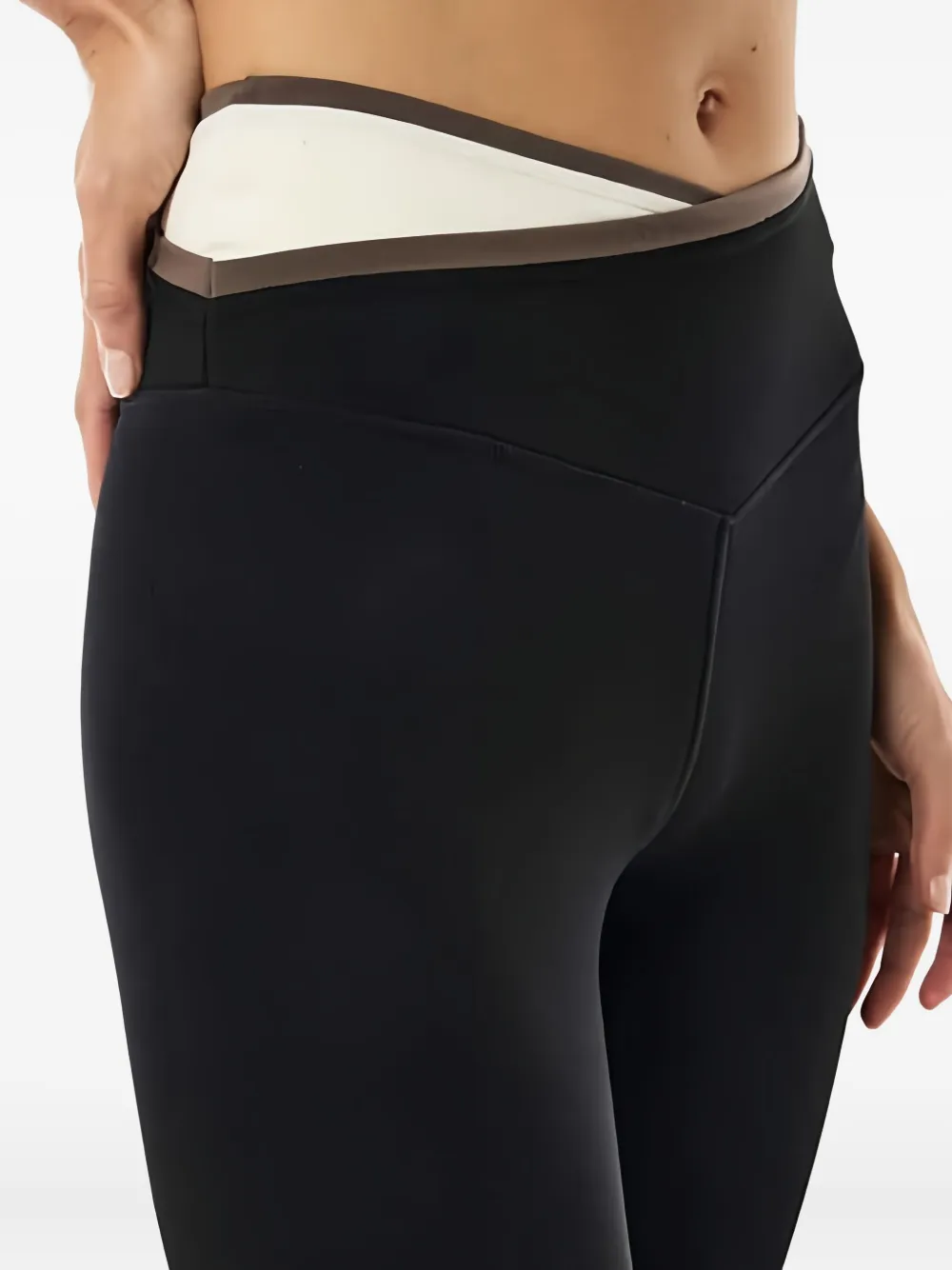 P.e Nation Status Logo Leggings In Black