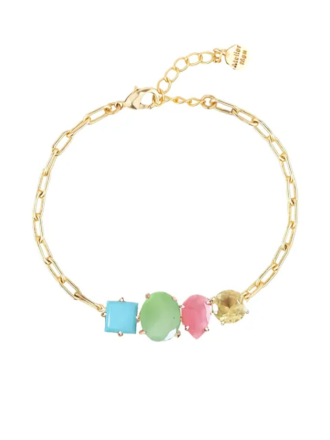 ATELIER MON 14K yellow gold Sugar Pop multi-stone bracelet