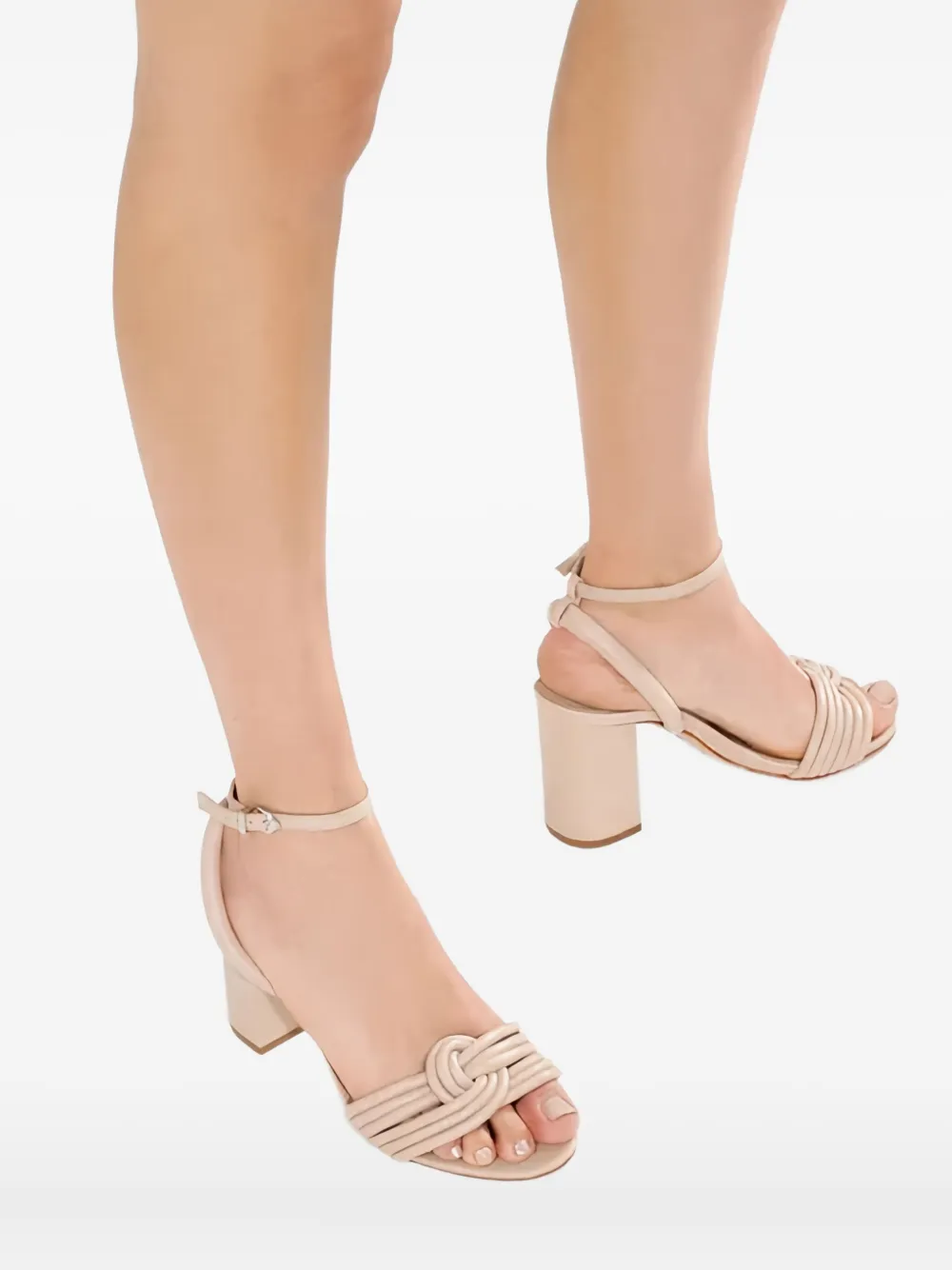 Schutz Bosa geknoopte sandalen Beige