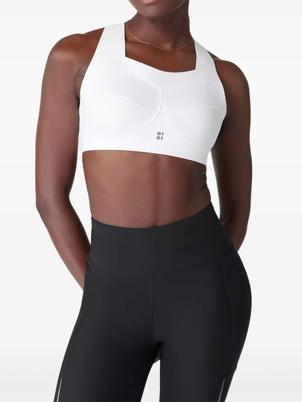 Sweaty Betty Zero Gravity gewatteerde sport-bh Wit