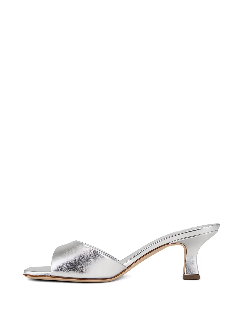 3juin Lea sandalen met vierkante neus Zilver