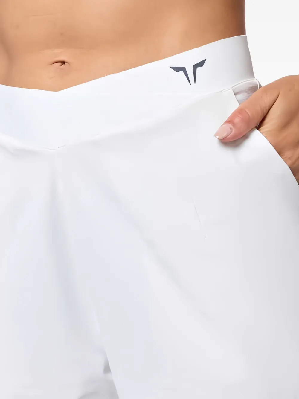 Squatwolf Wrap-waist Track Pants In White
