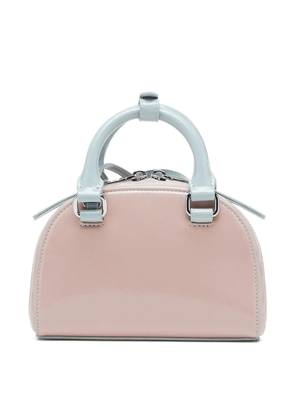 Diesel 1dr Dome Embossed Crossbody Bag In Pink