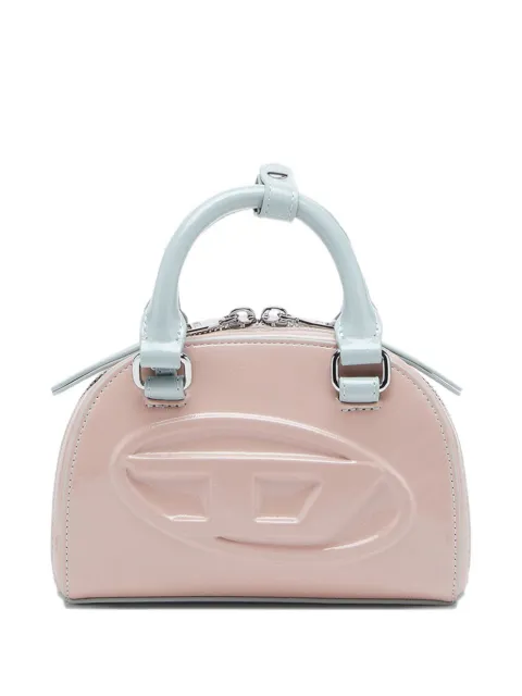 Diesel 1DR Dome embossed crossbody bag