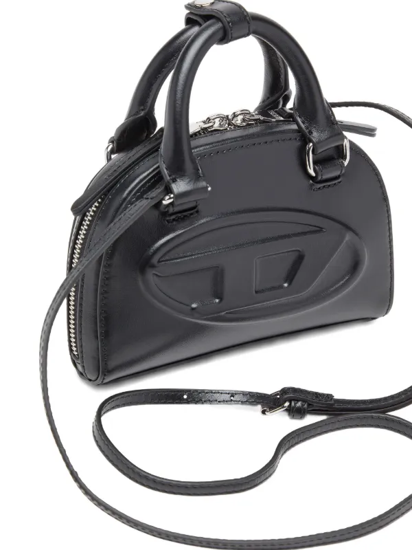 Diesel 1DR Dome ロゴ ショルダーバッグ | ブラック | FARFETCH JP
