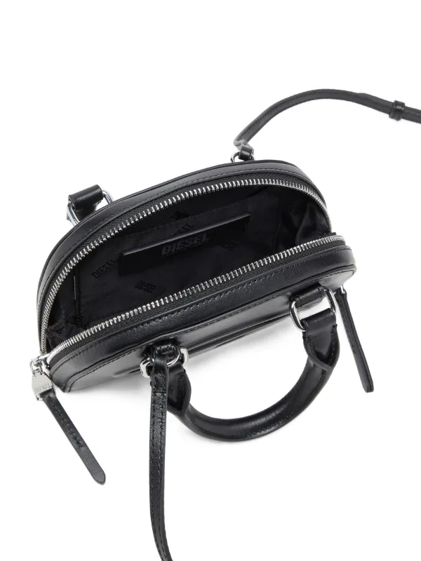 Diesel 1DR Dome ロゴ ショルダーバッグ | ブラック | FARFETCH JP