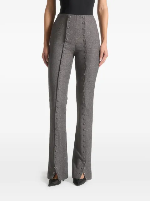 Manière De Voir Therese button-detail trousers