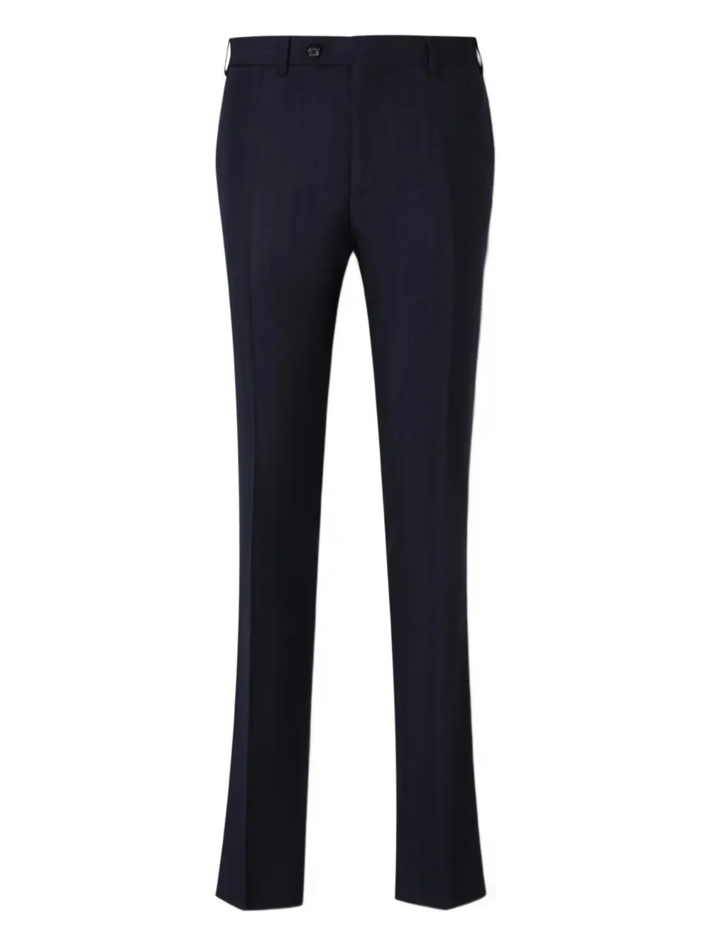 Canali Pinstripe Single-breasted Suit In Blue