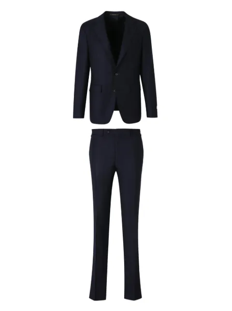 Canali pinstripe single-breasted suit