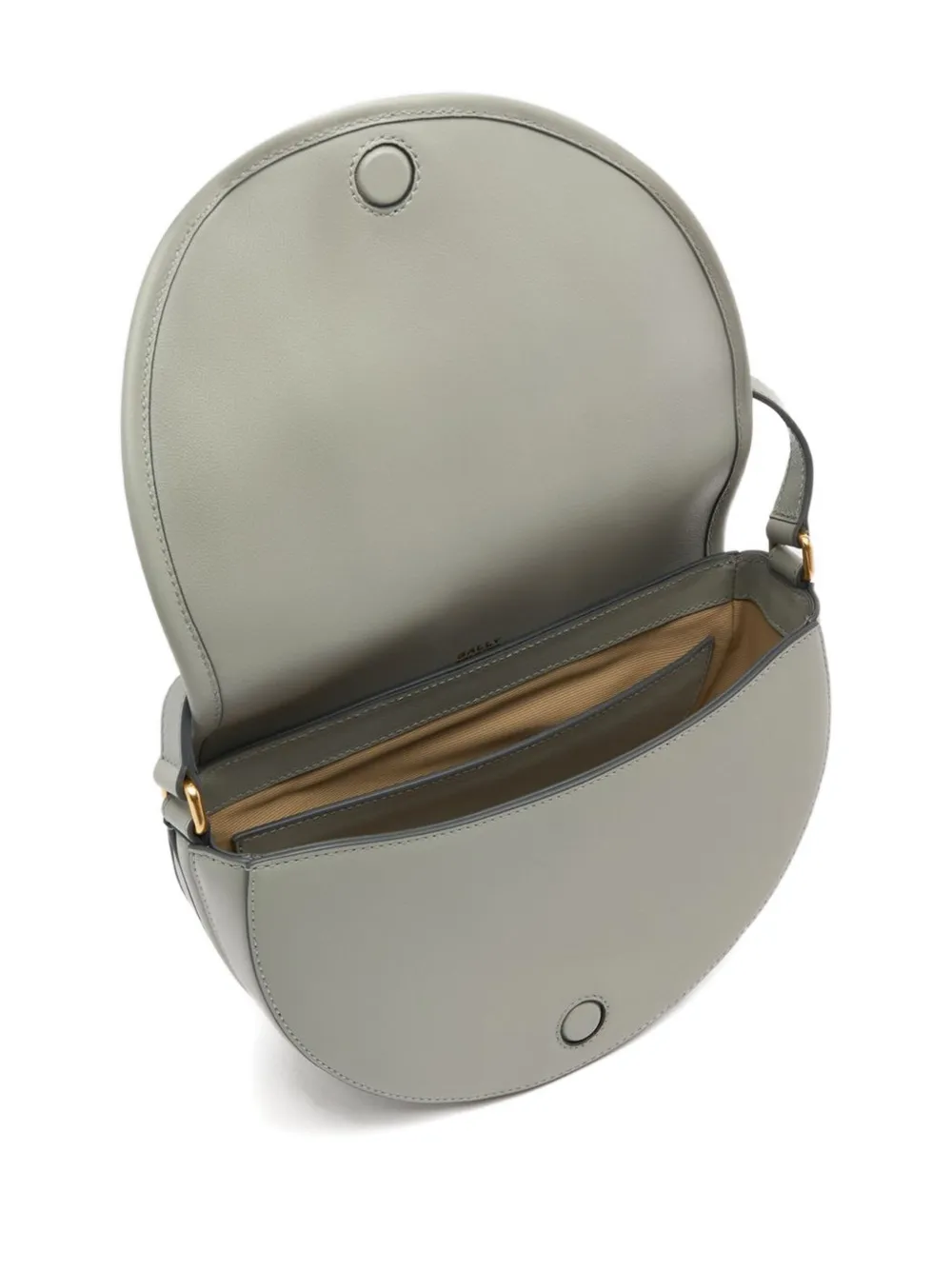 Bally Signature Cross Body Bag In Gray