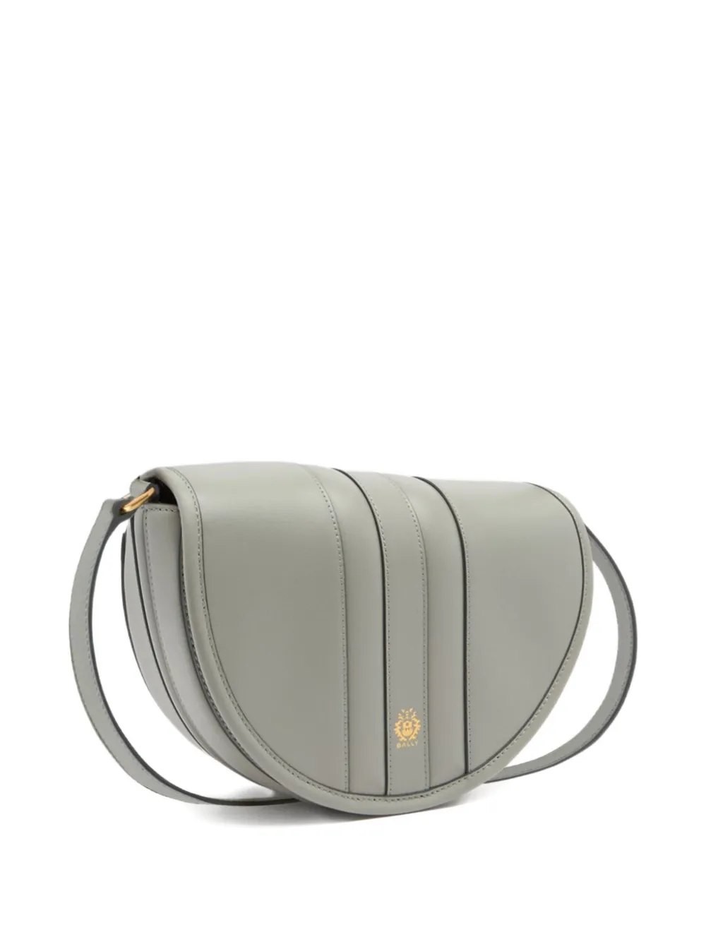 Bally Signature Cross Body Bag In Gray