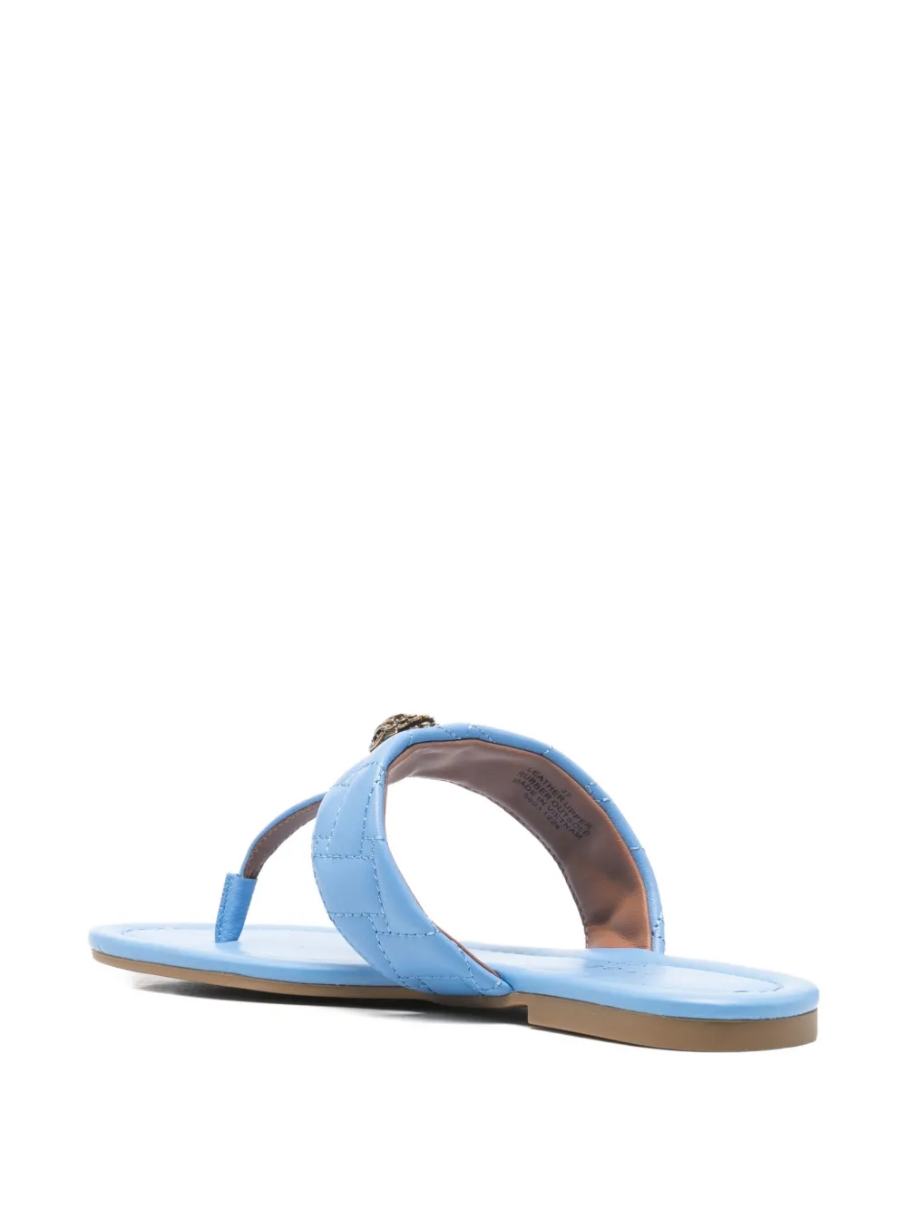 Kurt Geiger London Maddison sandalen met adelaar-verfraaiing Blauw