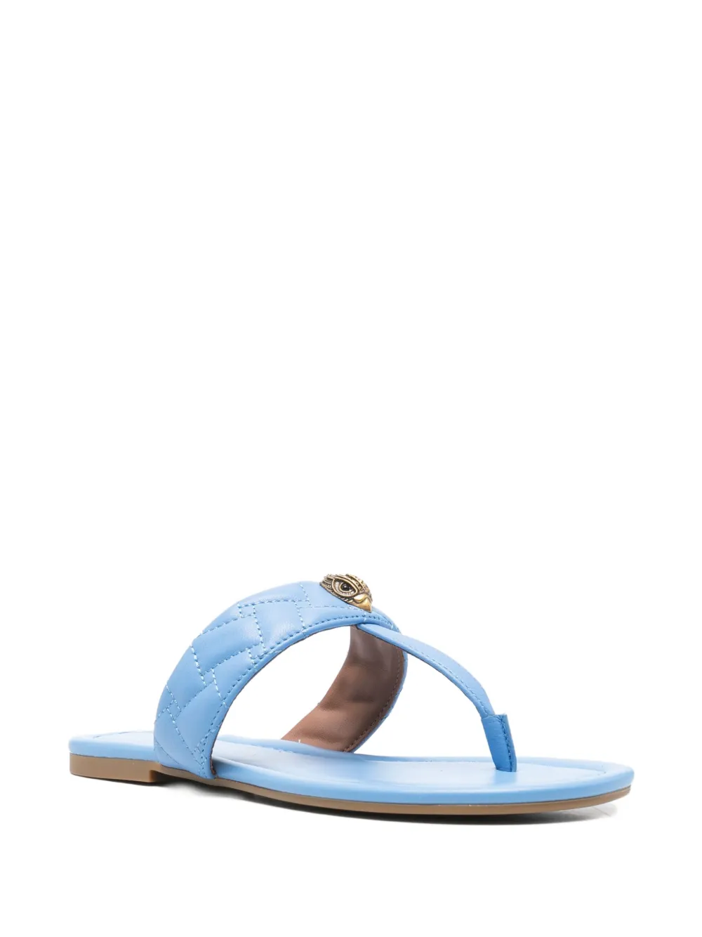 Kurt Geiger London Maddison sandalen met adelaar-verfraaiing Blauw