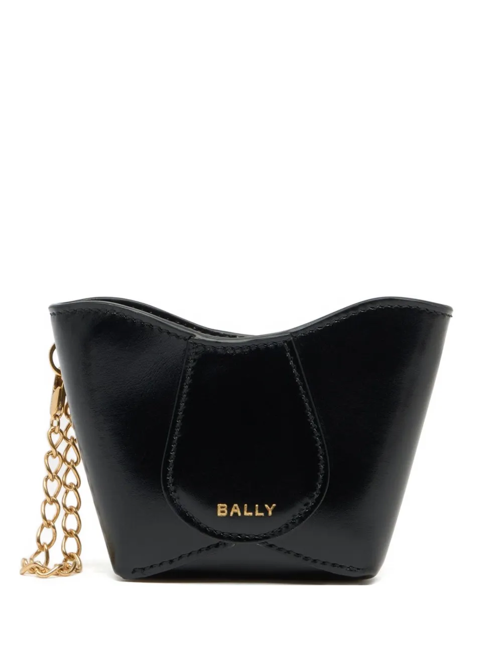Bally Logo-detail Wallet In Black