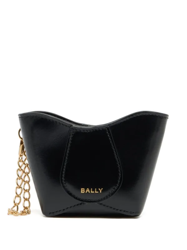 Bally Logo-detail Wallet in Black