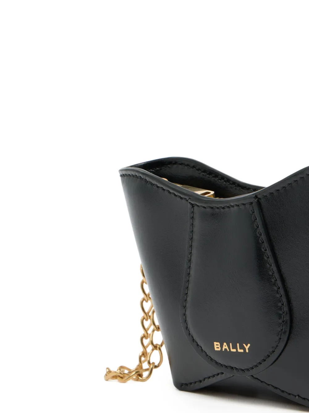 Bally Logo-detail Wallet In Black
