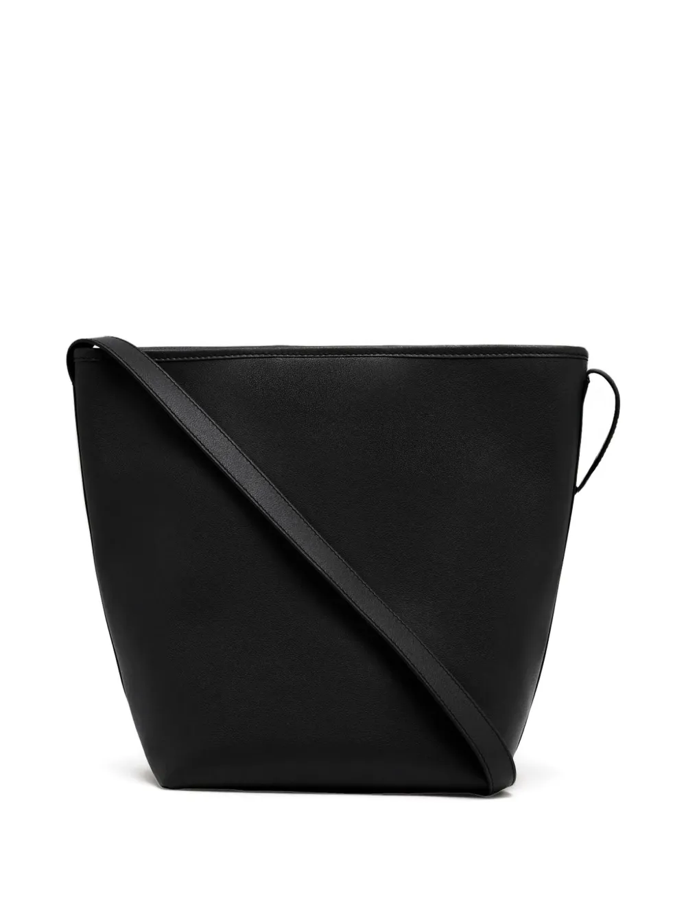 Bally Beckett Bucket Bag In Brown Leather In Black