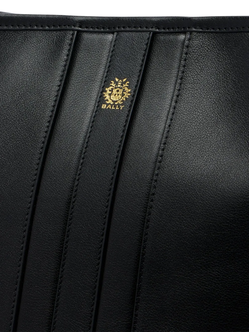 Bally Beckett Bucket Bag In Brown Leather In Black