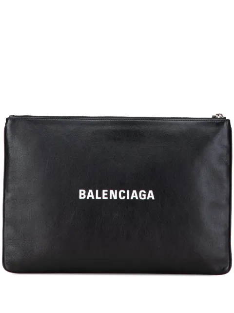 Balenciaga Pre-Owned 2019 Leather Everyday clutch bag