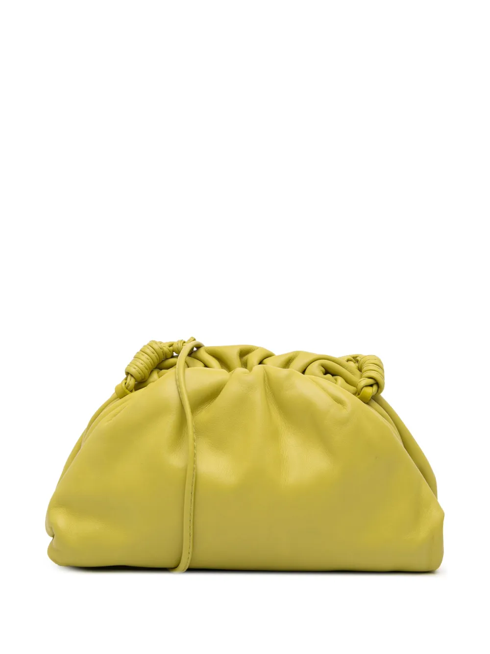 Bottega Veneta Pre-Owned 2012-2025 Lambskin The Mini Pouch crossbody bag - Giallo