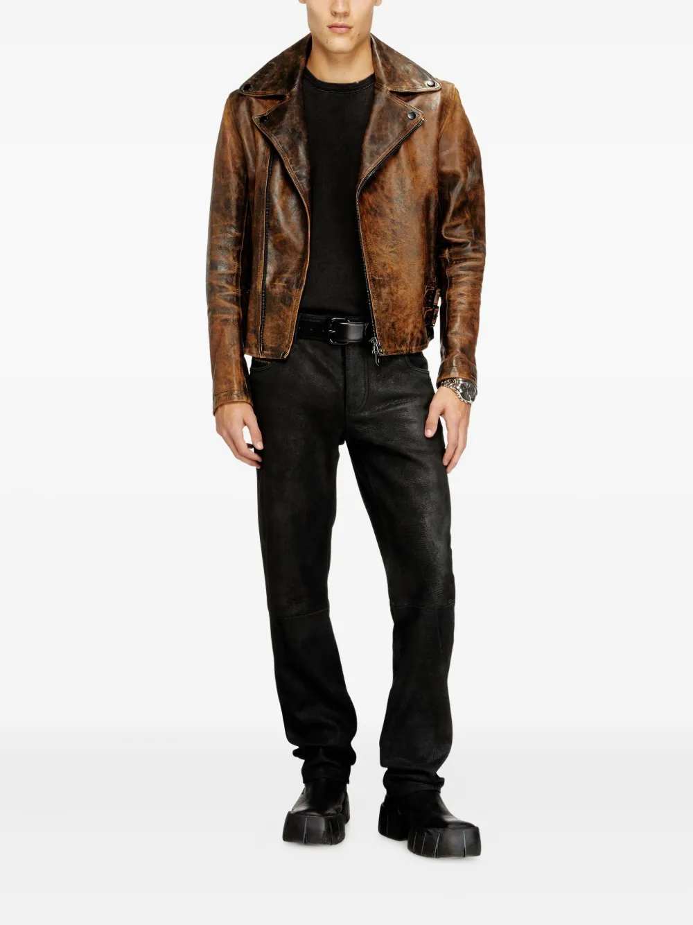 Diesel Canvas broek - Zwart