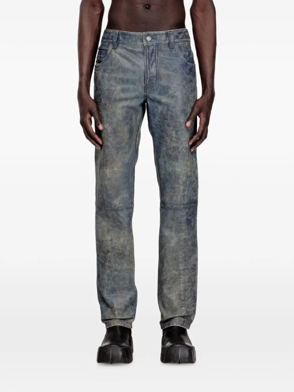  Diesel P-vyll Trousers - Blue 