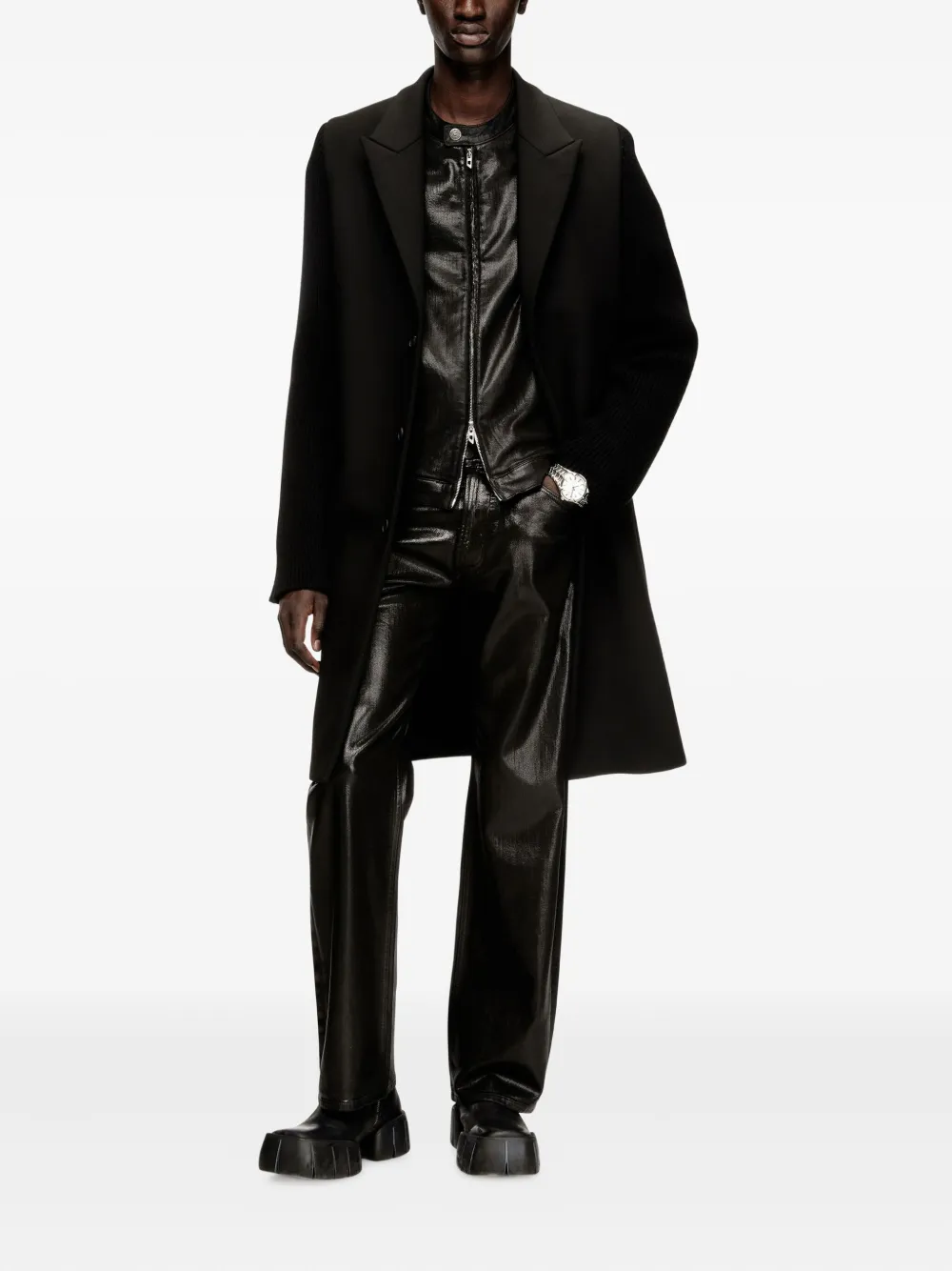 Diesel Klassischer Mantel | Einreiher | Image 2