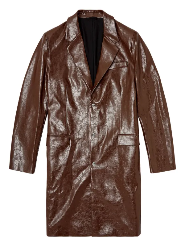 Diesel J-Creed Coat | Brown | FARFETCH