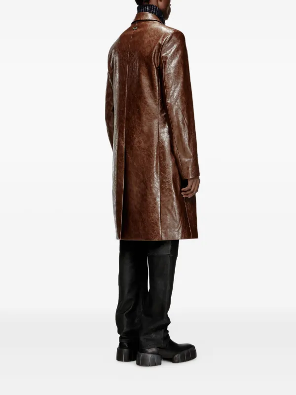 Diesel J-Creed コート | ブラウン | FARFETCH JP