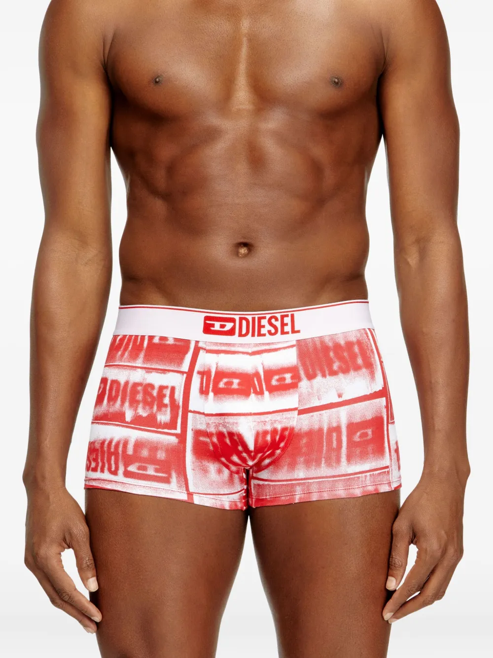 Diesel Damien-D-Box-3pack boxershorts Rood