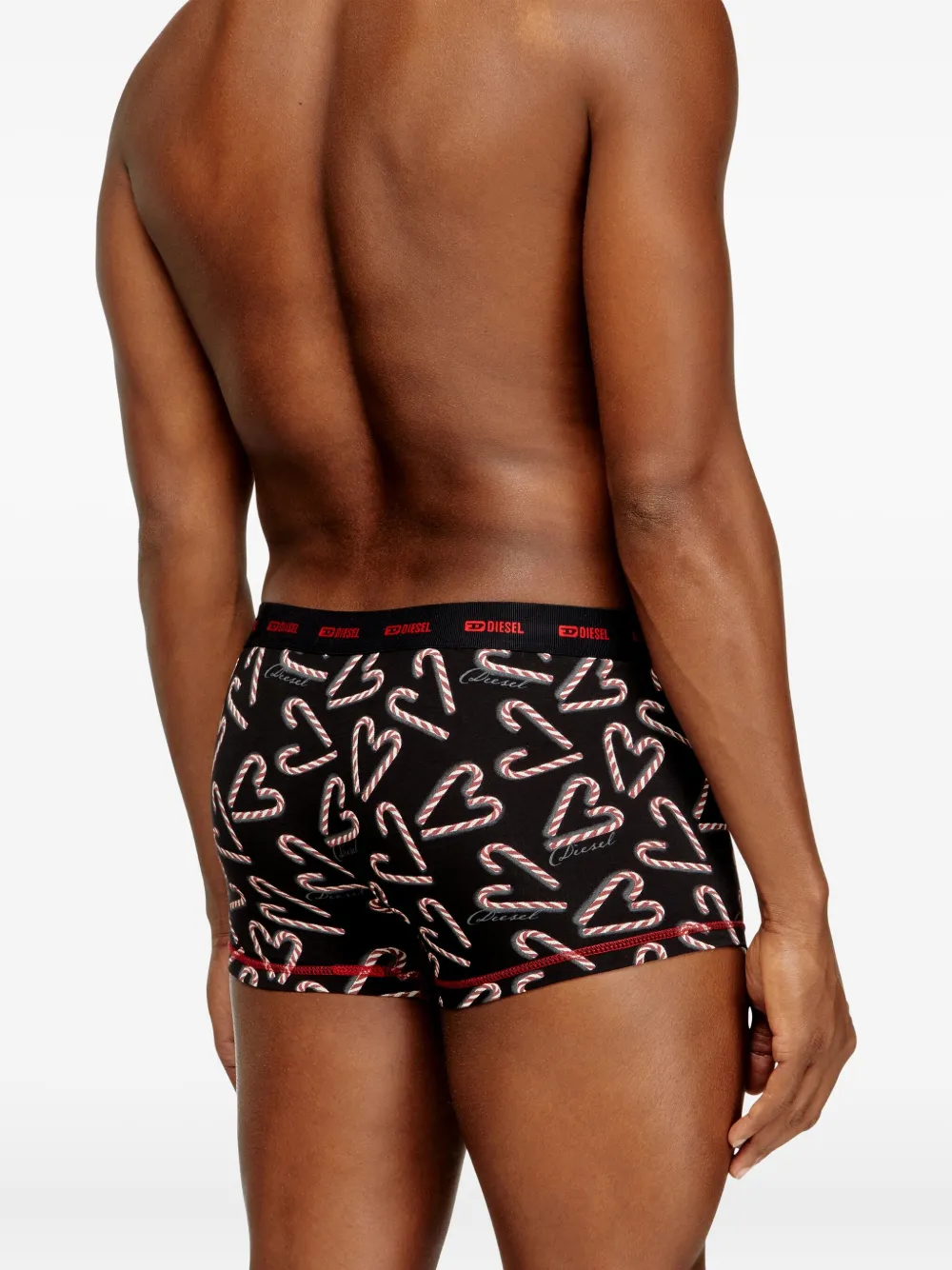 Diesel Damien-Gft-Utlt heart-print boxer (pack of three) | Image 2