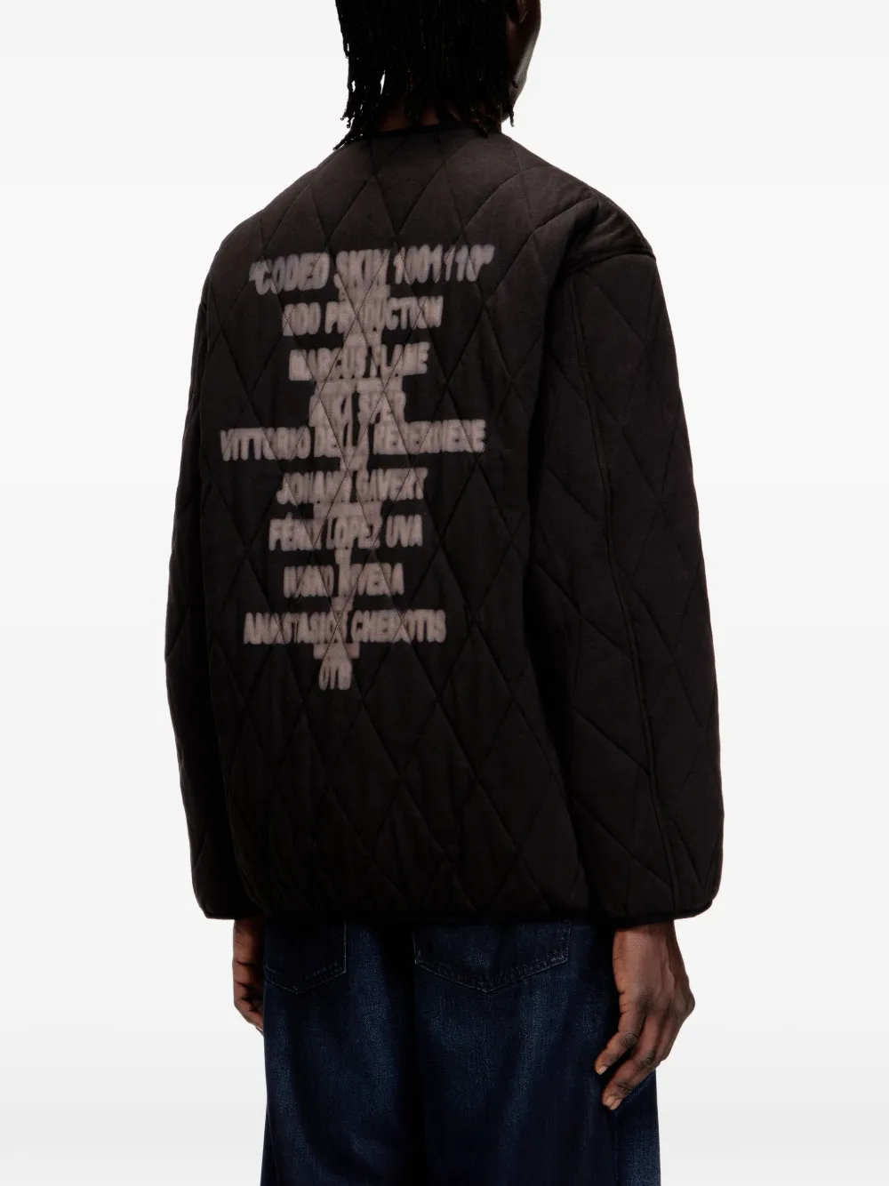 Diesel S-Boys キルティング ジャケット | ブラック | FARFETCH JP Diesel S-Boys キルティング ジャケット | ブラック | FARFETCH JP