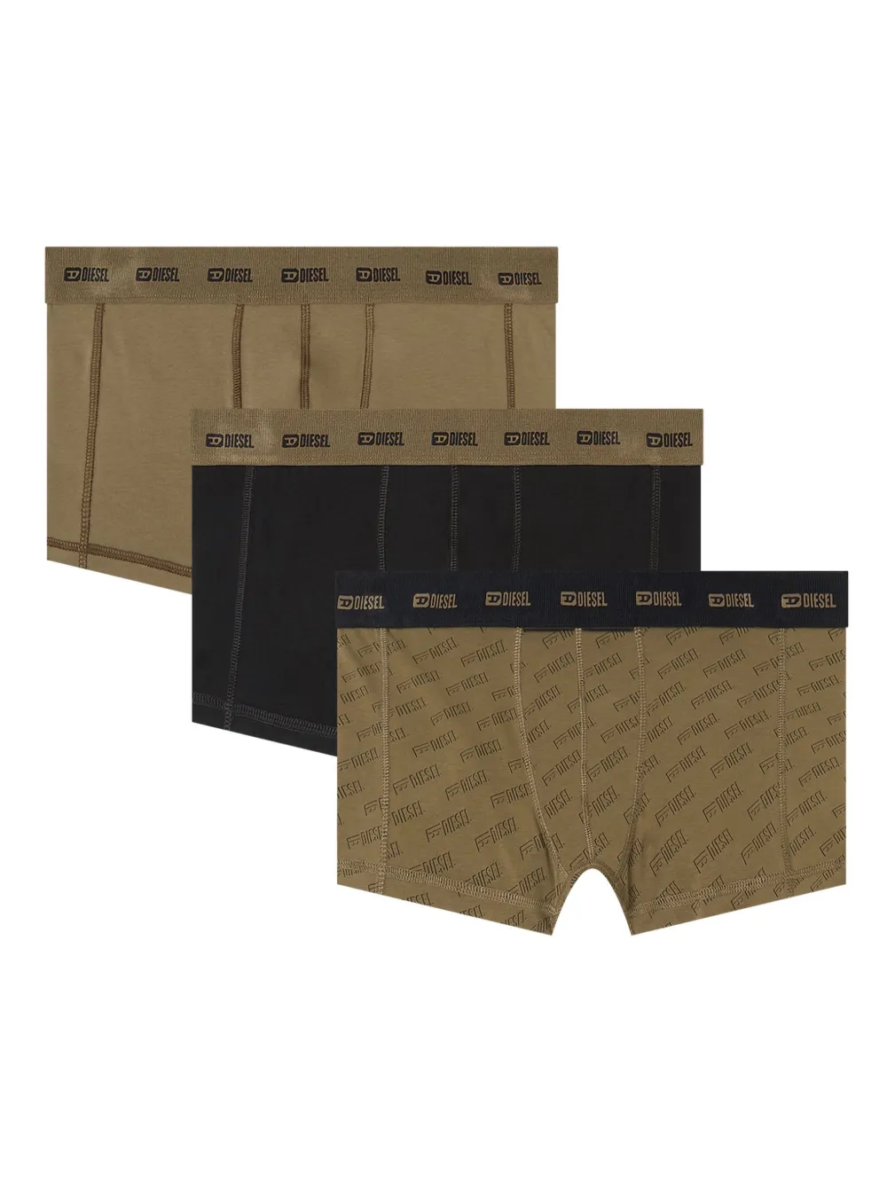 Diesel Damien-Utlt boxers (pack of three) | Green | Image 1