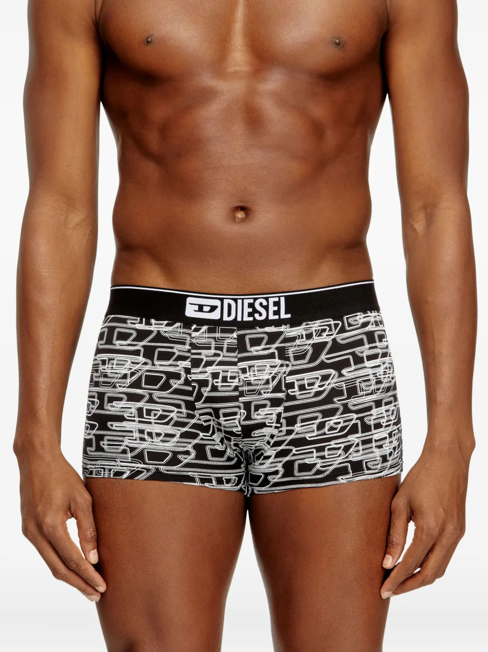 Diesel Damien-D-Box-3pack boxershorts Zwart