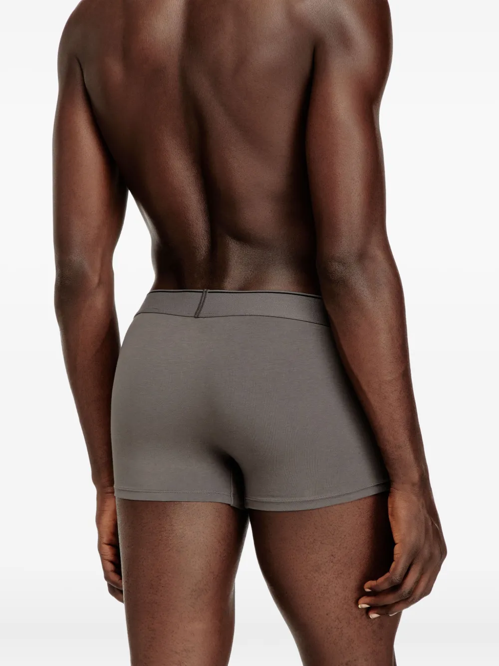 Diesel Drie Umbx-Damien boxershorts met logo Grijs