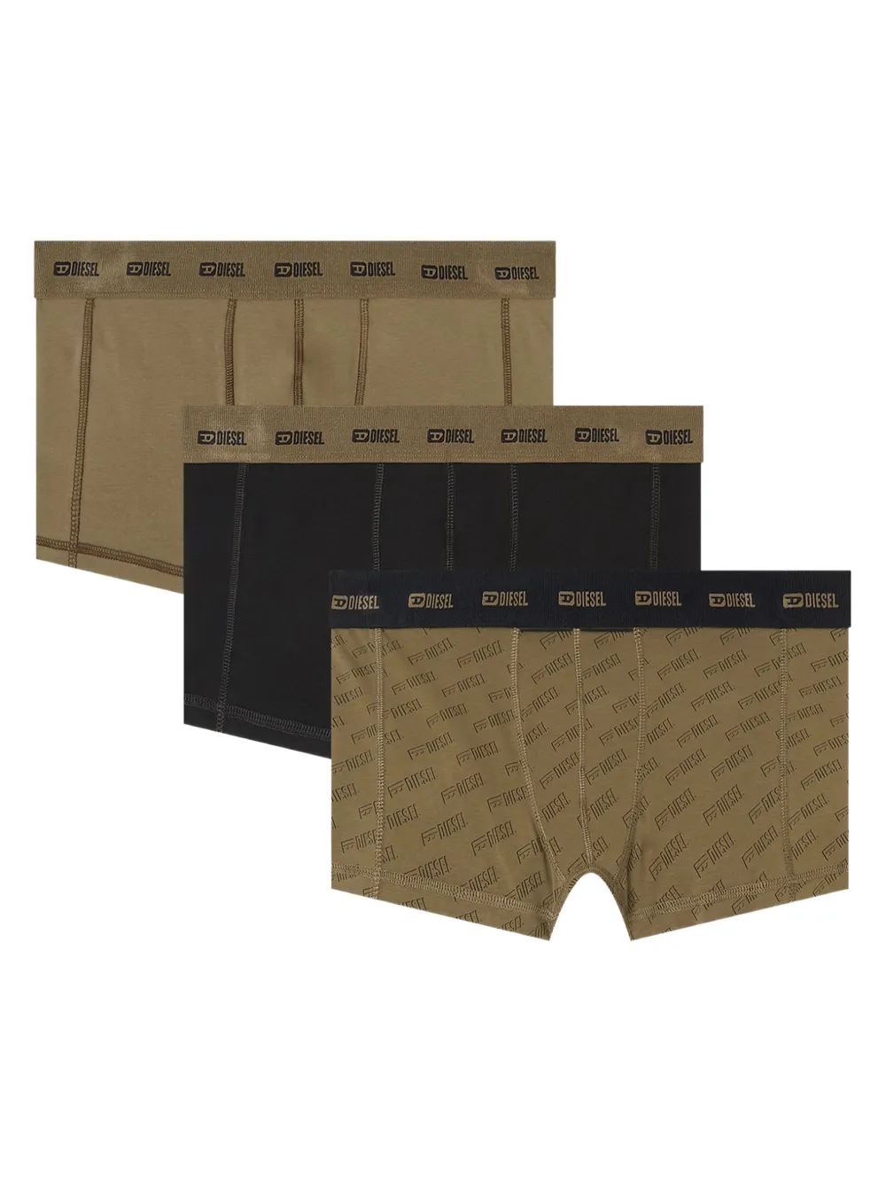 Diesel Damien-Utlt-3pack boxer briefs | Black | Image 1