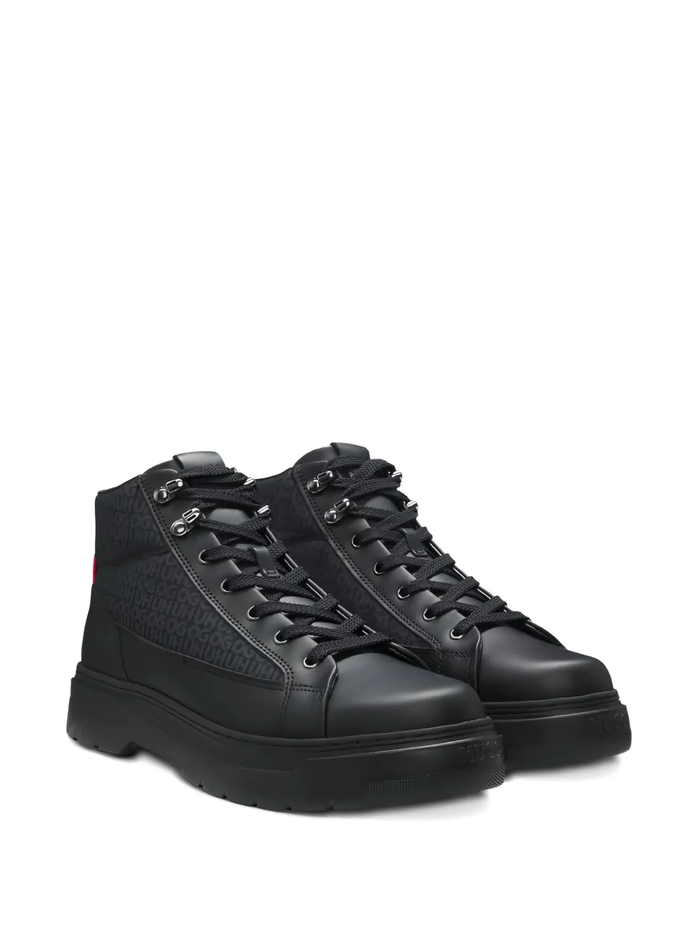 HUGO Urian lace-up boots | Botas biker | Image 2