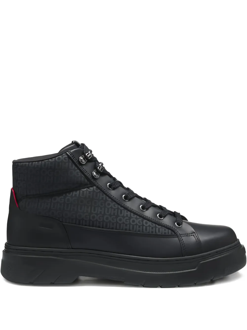HUGO Urian lace-up boots | negro | Image 1