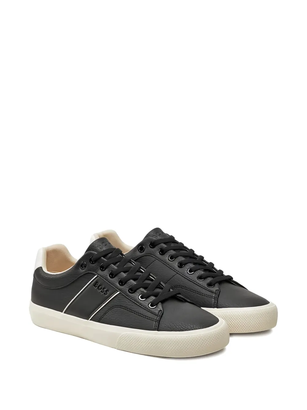 HUGO Aiden low-top sneakers Zwart