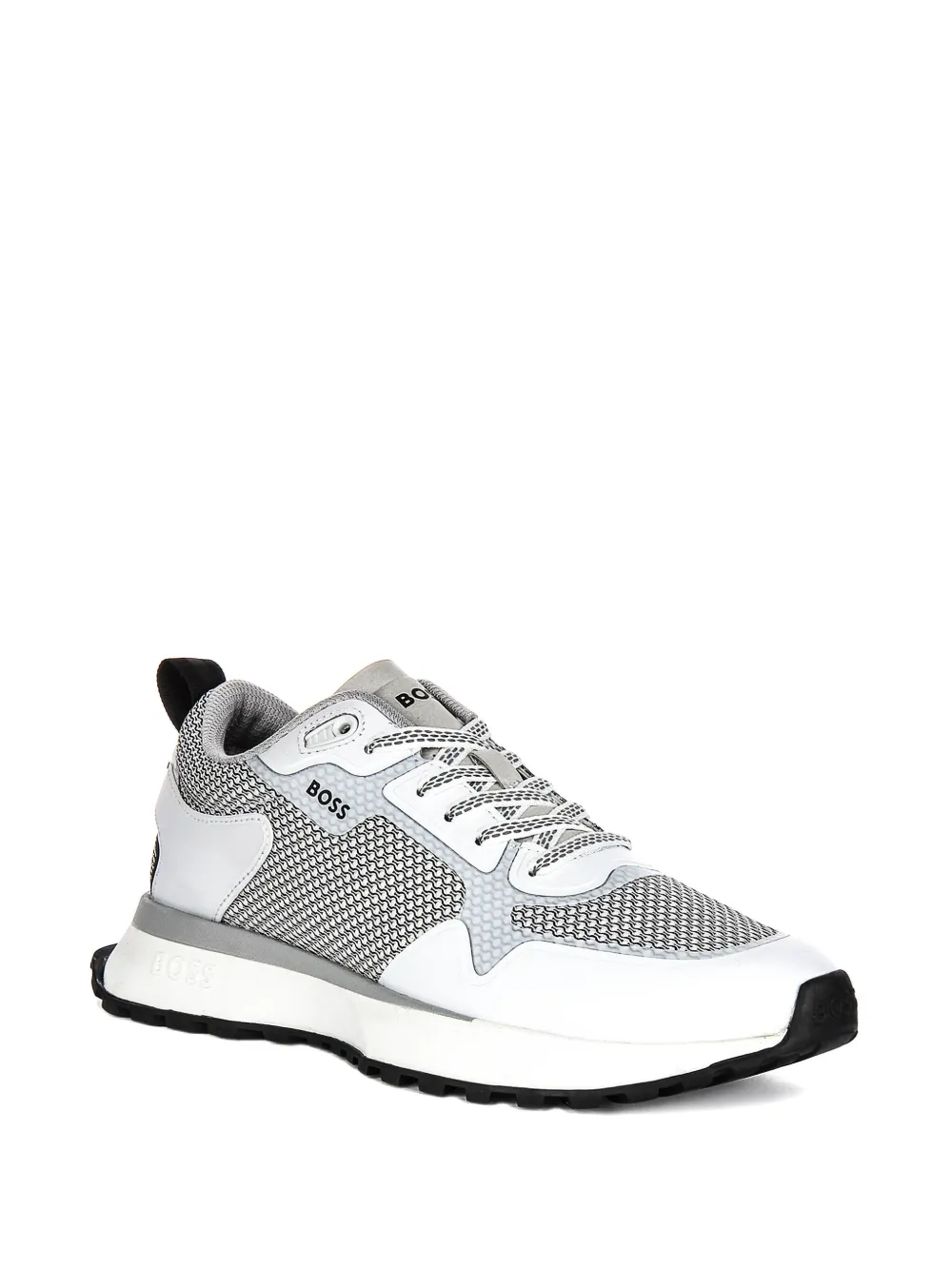 HUGO Jonah sneakers met vlakekn Wit