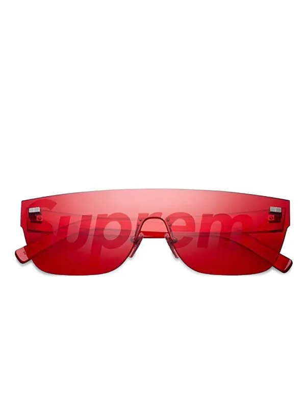 Supreme x Louis Vuitton City Mask SP Sunglasses Red